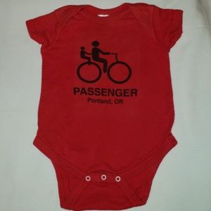 👉 PASSENGER PORTLAND,OR onesie by Rabbit Skins
